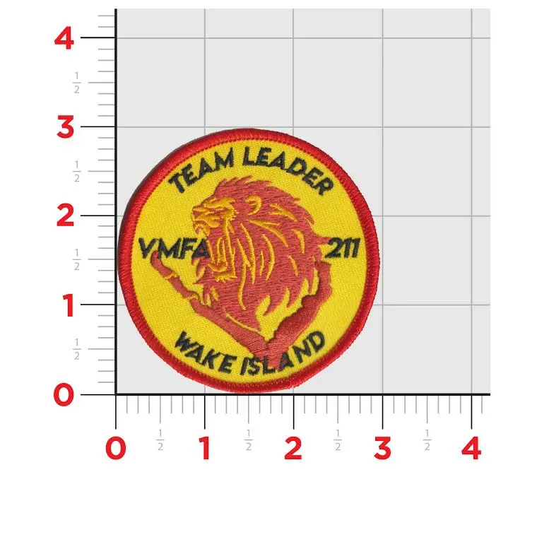 Vmfa-211 Wake Island Avengers - Team Leader Patch 1
