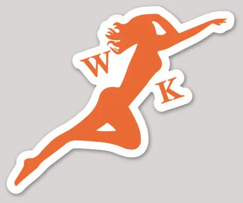 Vmfa-224(Aw) W K Flying Girl Sticker 1