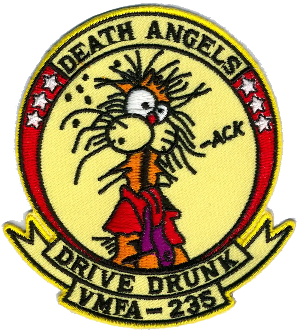 Vmfa-235 Bill The Cat Drive Drunk Patch 1
