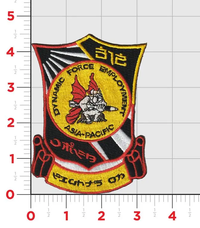 Official Vmfa-312 Checkerboards Japan Deployment Patch 1