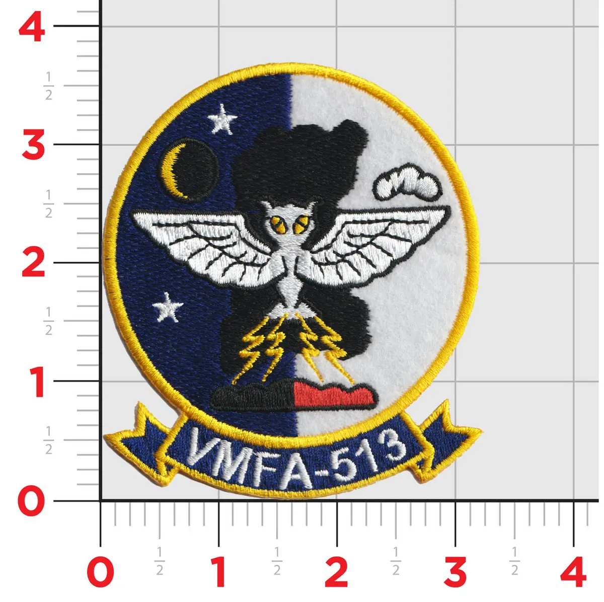 Officially Licensed Usmc Vmfa-513 Nightmares Patch 1