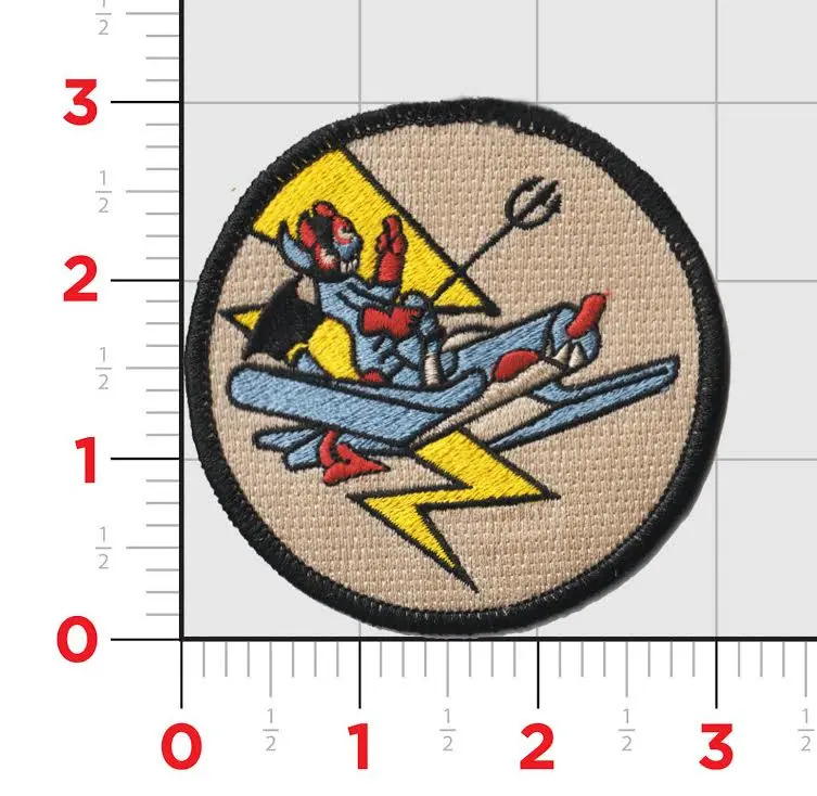 Official Vmfat-501 Blue Devils Throwback Shoulder Patch 1