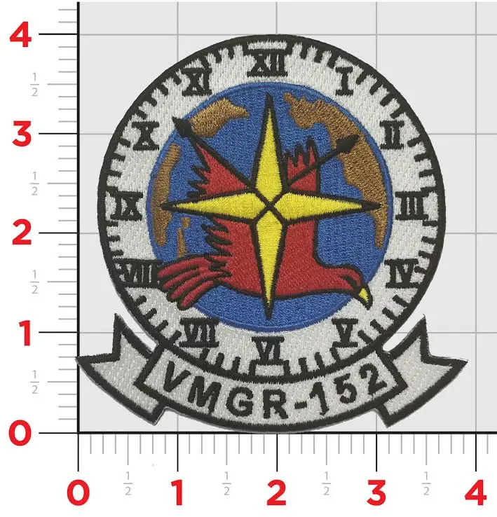 Officially Licensed Usmc Vmgr-152 Sumos 2021 Squadron Patch 1