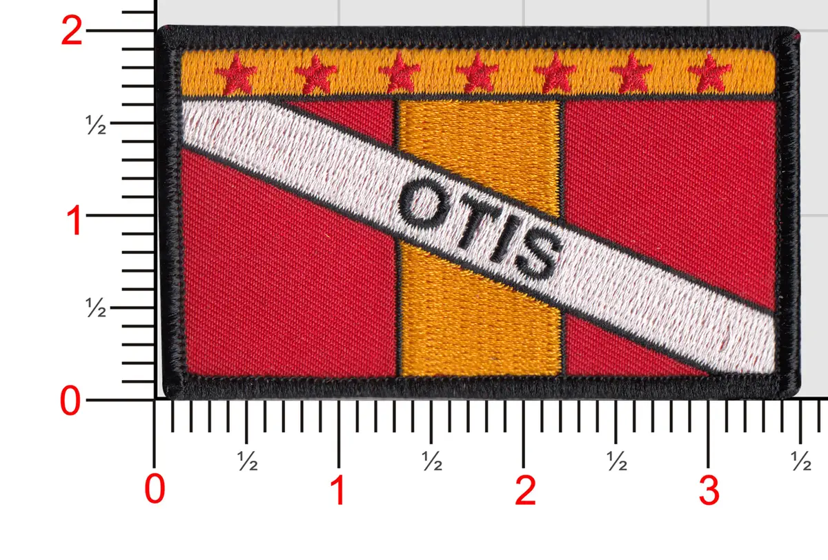 Official Vmgr-252 Otis Throwback Flag Patch 1