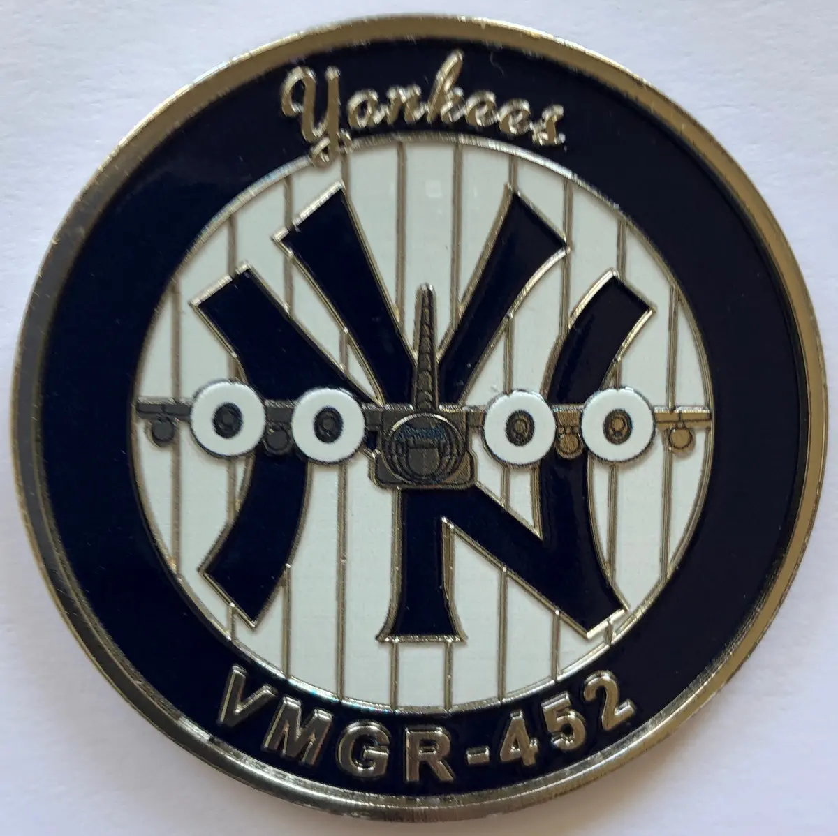 Vmgr-452 Yankees Coin 1