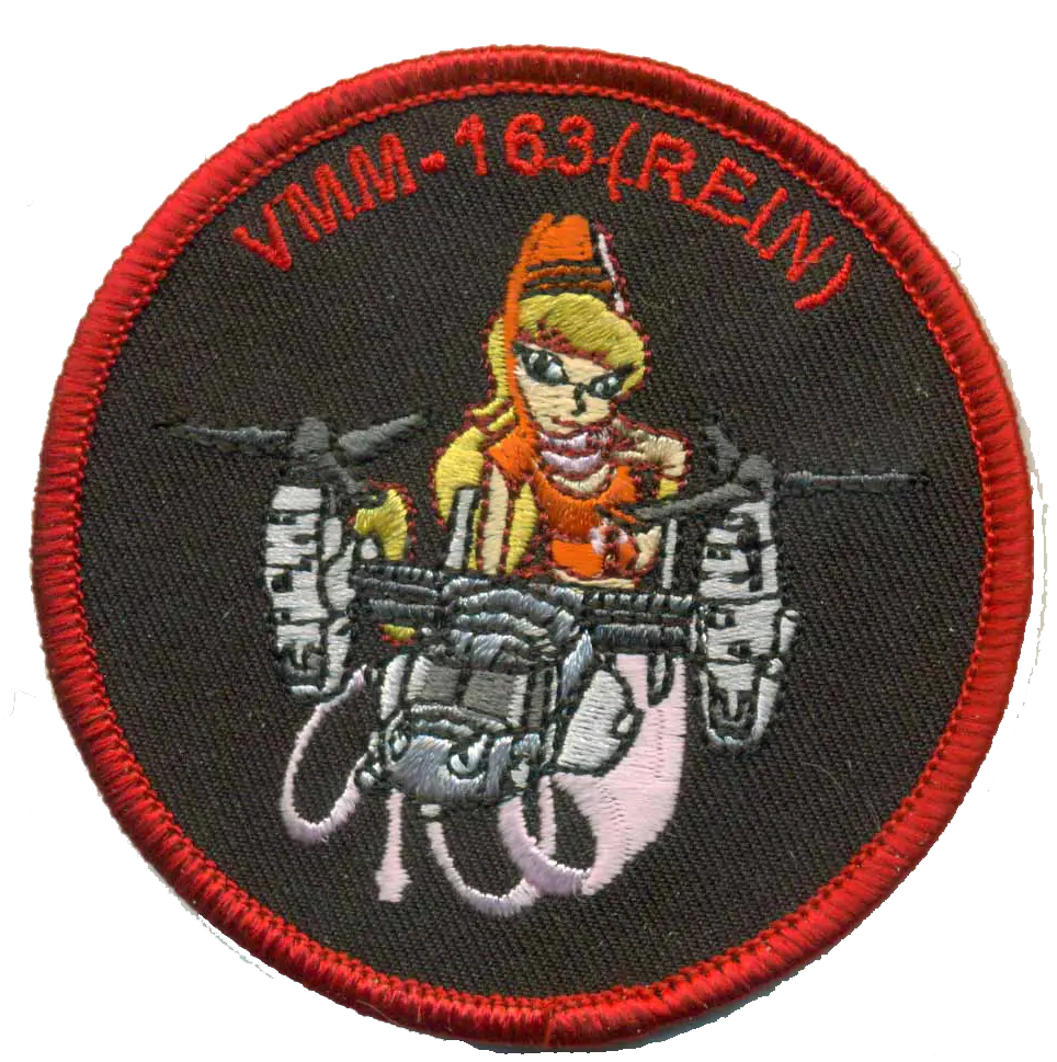 Vmm-163(Rein)  Evil Eyes Genie Shoulder Patch 1