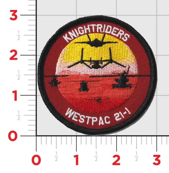Vmm-164 Knightriders 15Th Meu Patch 1