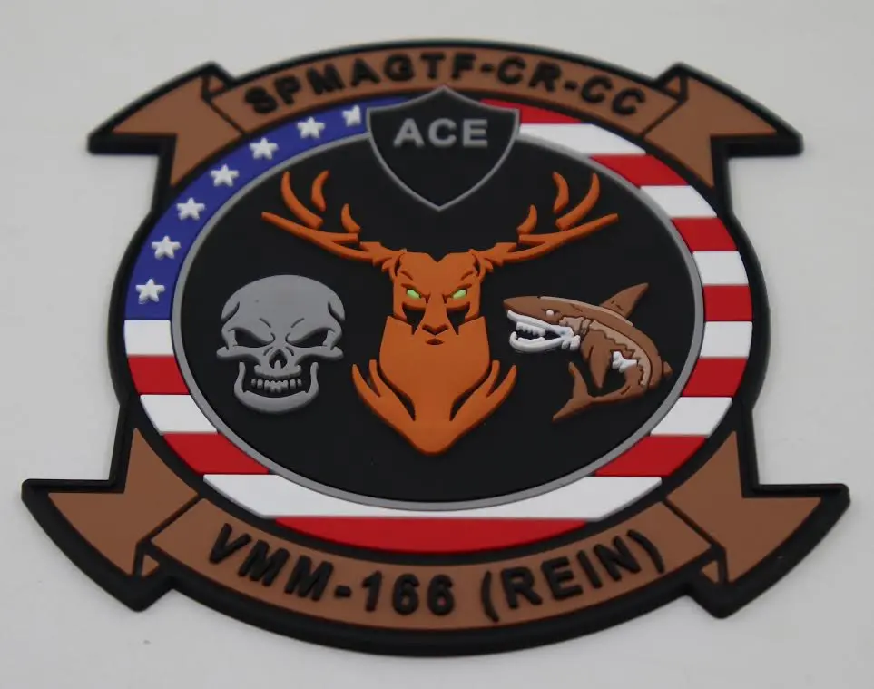 Official Vmm-166 Seaelks Spmagtf Ace Patch 1