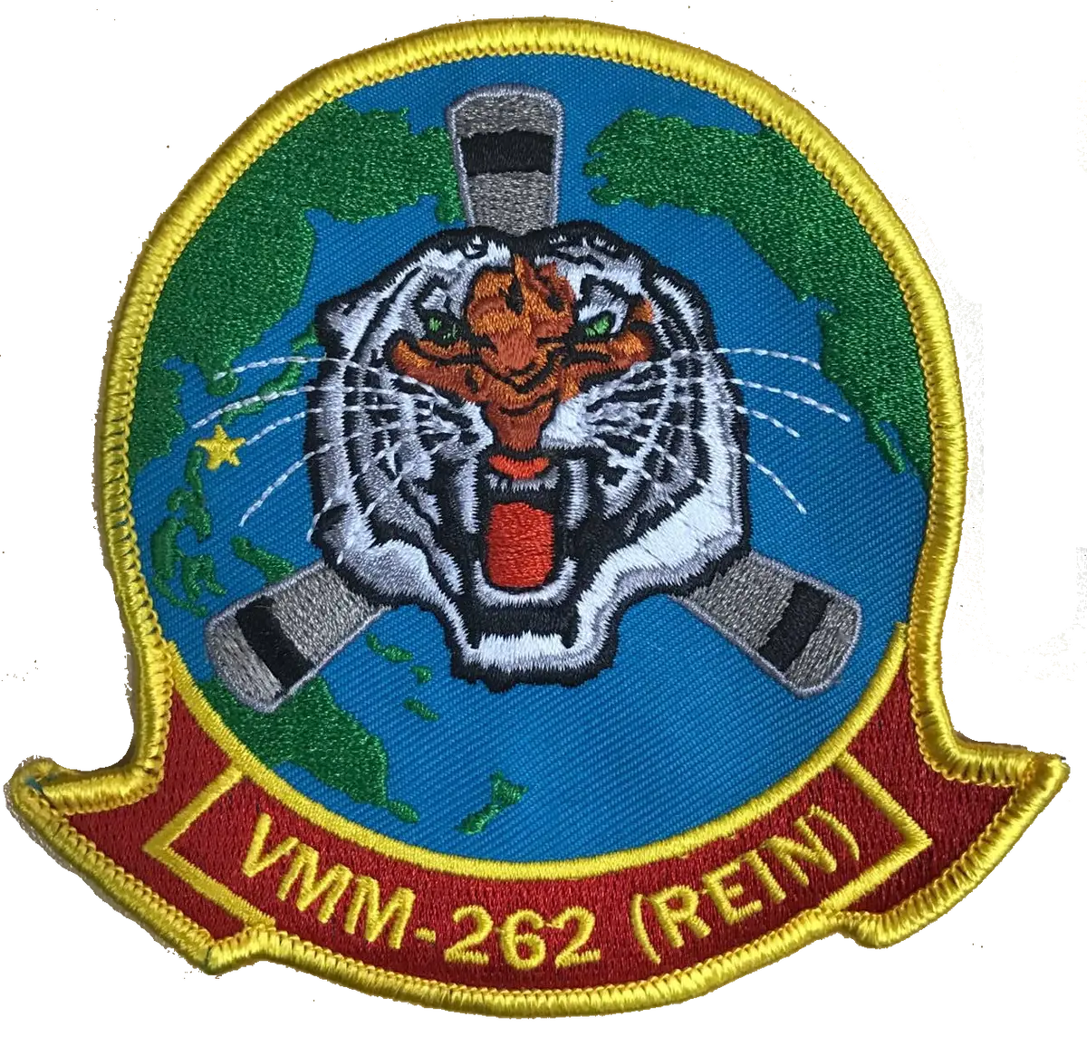 Officially Licensed Usmc Vmm-262 Reinforced Squadron Patch 1