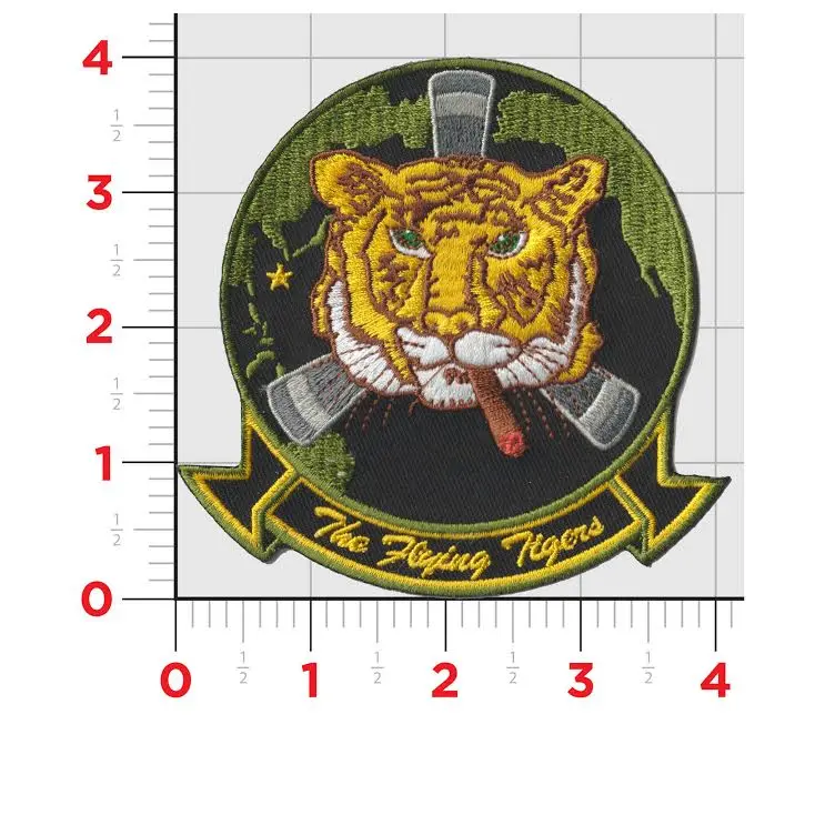 Officially Licensed Usmc Vmm-262 Hmm-262 Smokin' Tiger Patch 1