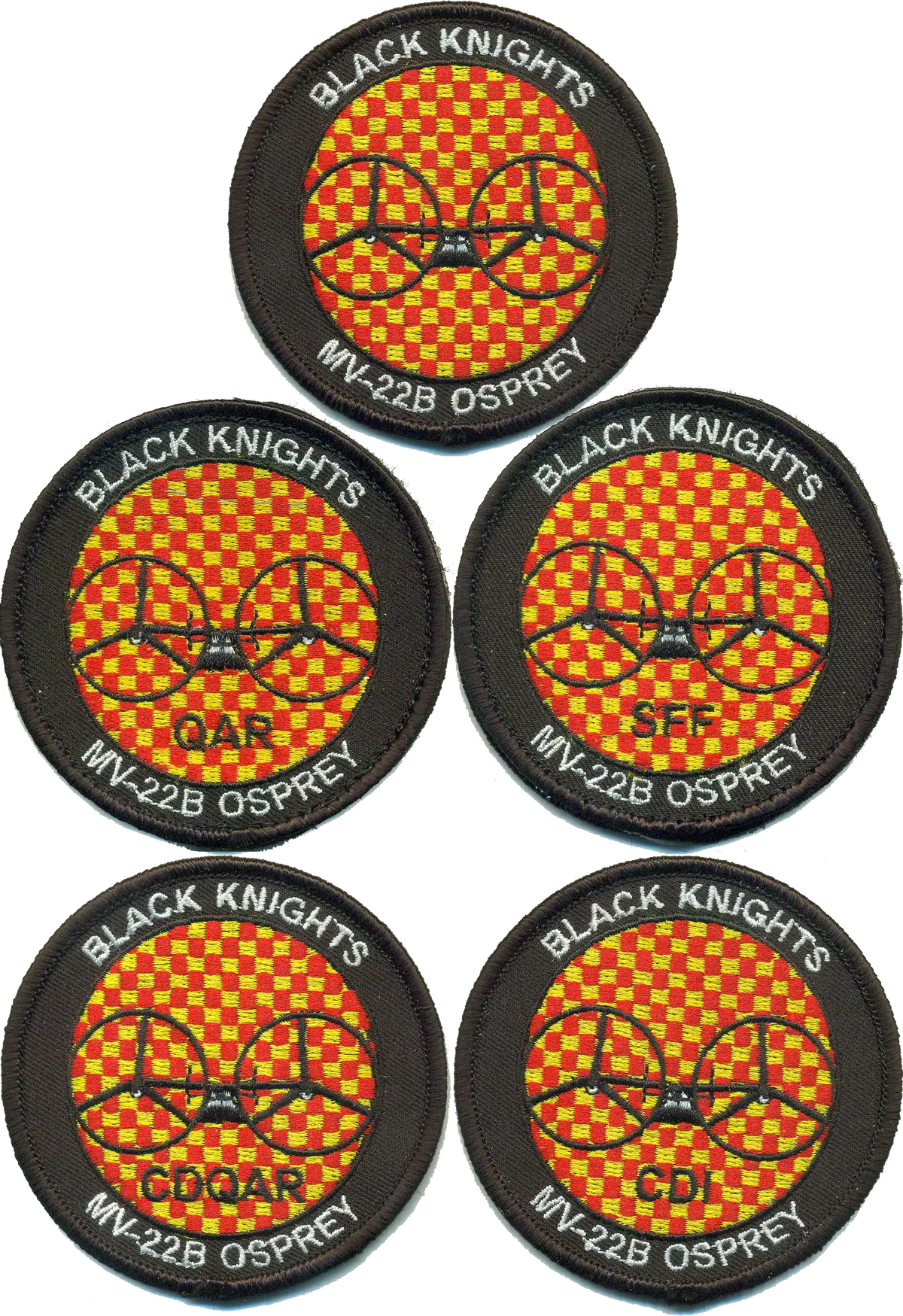 Vmm-264 Black Knights Qual Patches 1