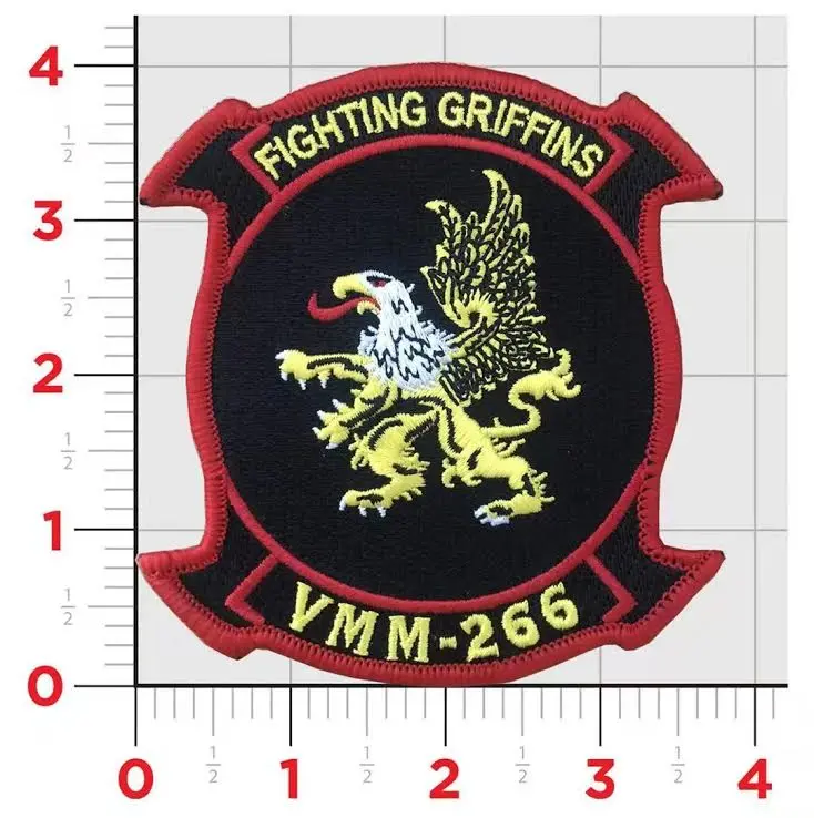 Officially Licensed Usmc Vmm-266 Fighting Griffins Patch 1
