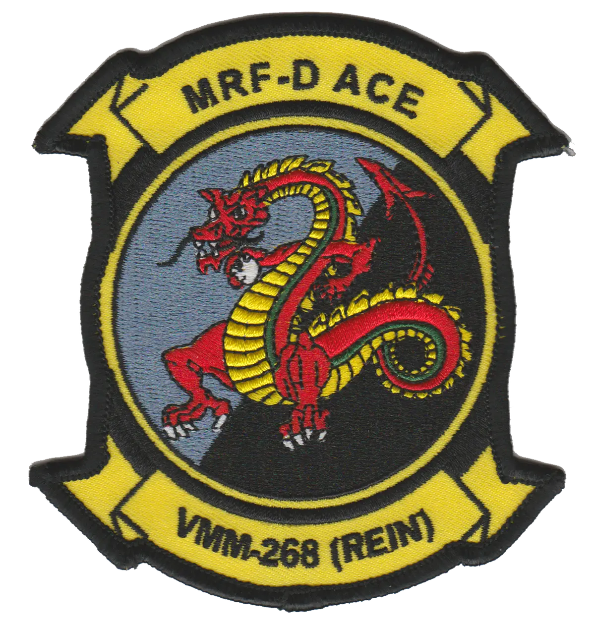 Officially Licensed Usmc Vmm-268 Mrf-D Ace 2020 Australian Det Squadron Patch 1