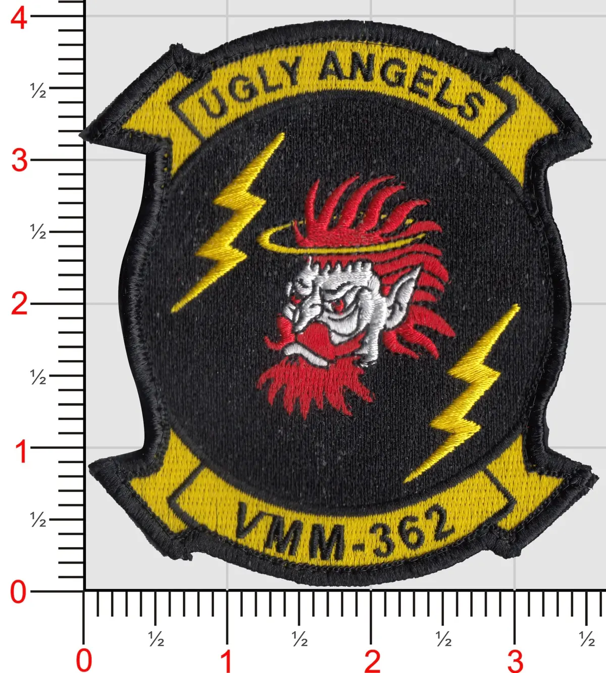 Officially Licensed Vmm-362 Ugly Angels 2023 Squadron Patch 1