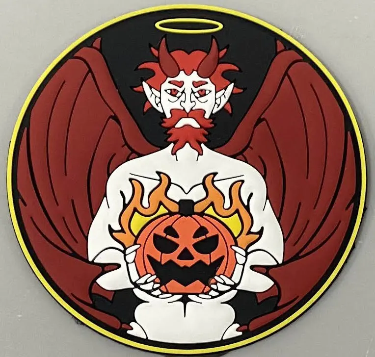 Official Vmm-362 Ugly Angels Pvc Halloween Patch 1