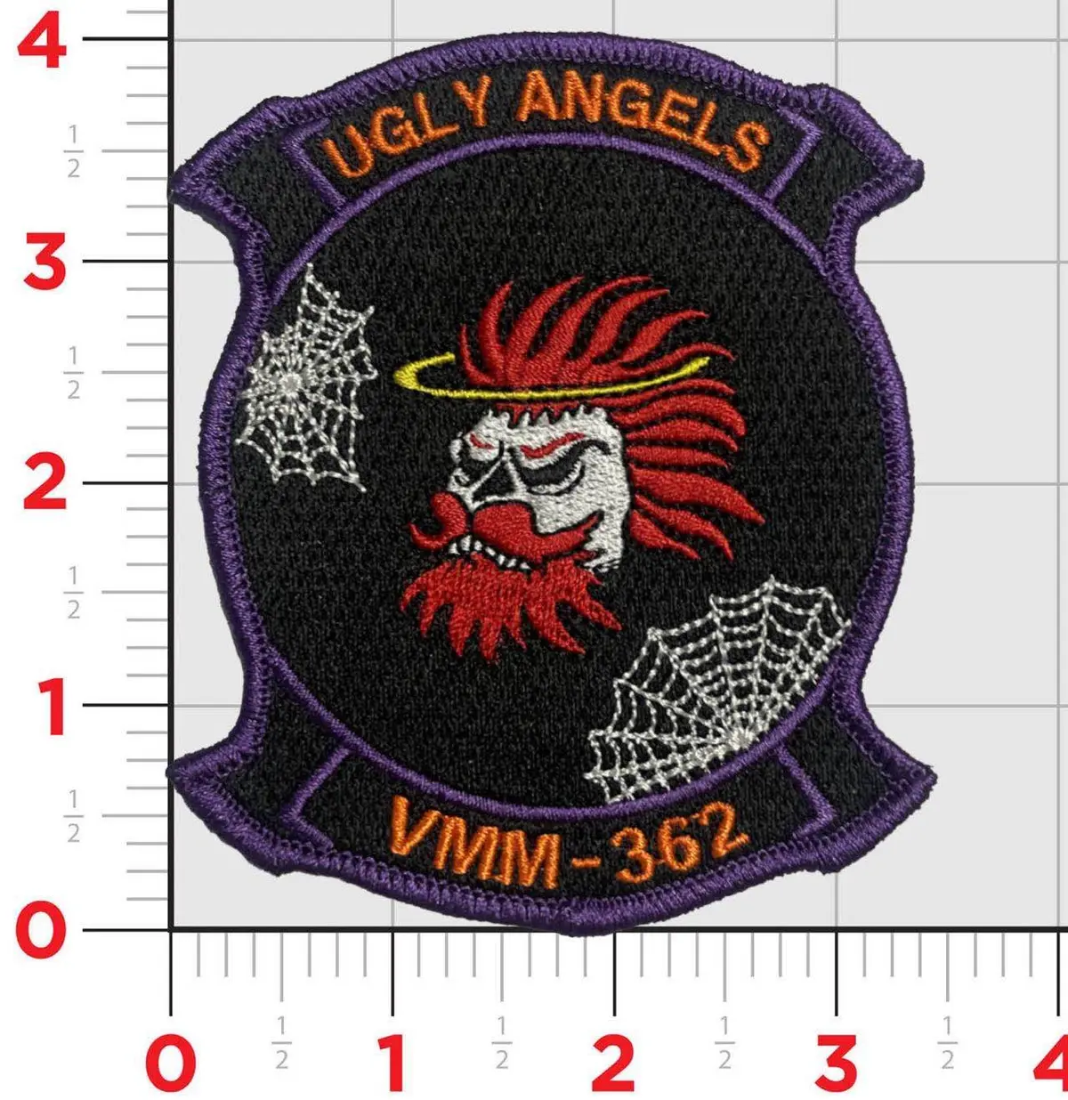 Official Vmm-362 Ugly Angels Halloween Patches 2