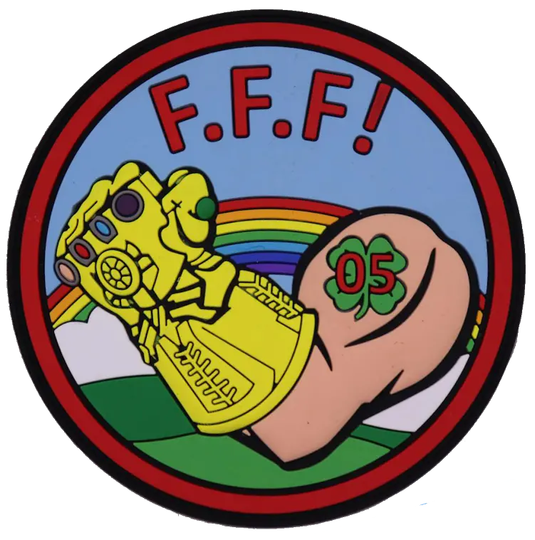 Vmm-363 Red Lions First F* Friday Pvc Patch 1