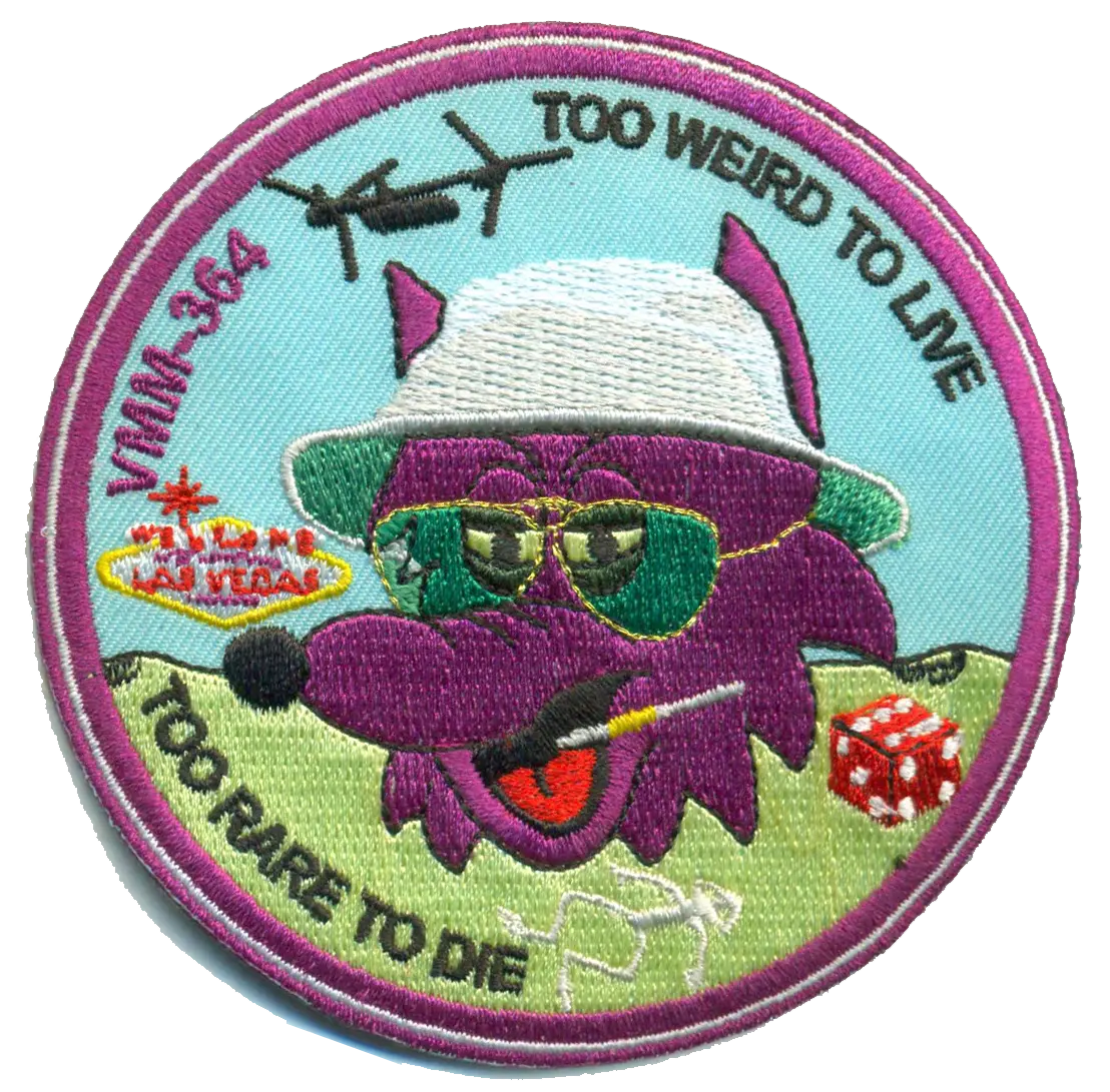 Vmm-364 Purple Foxes Las Vegas Det Patch 1