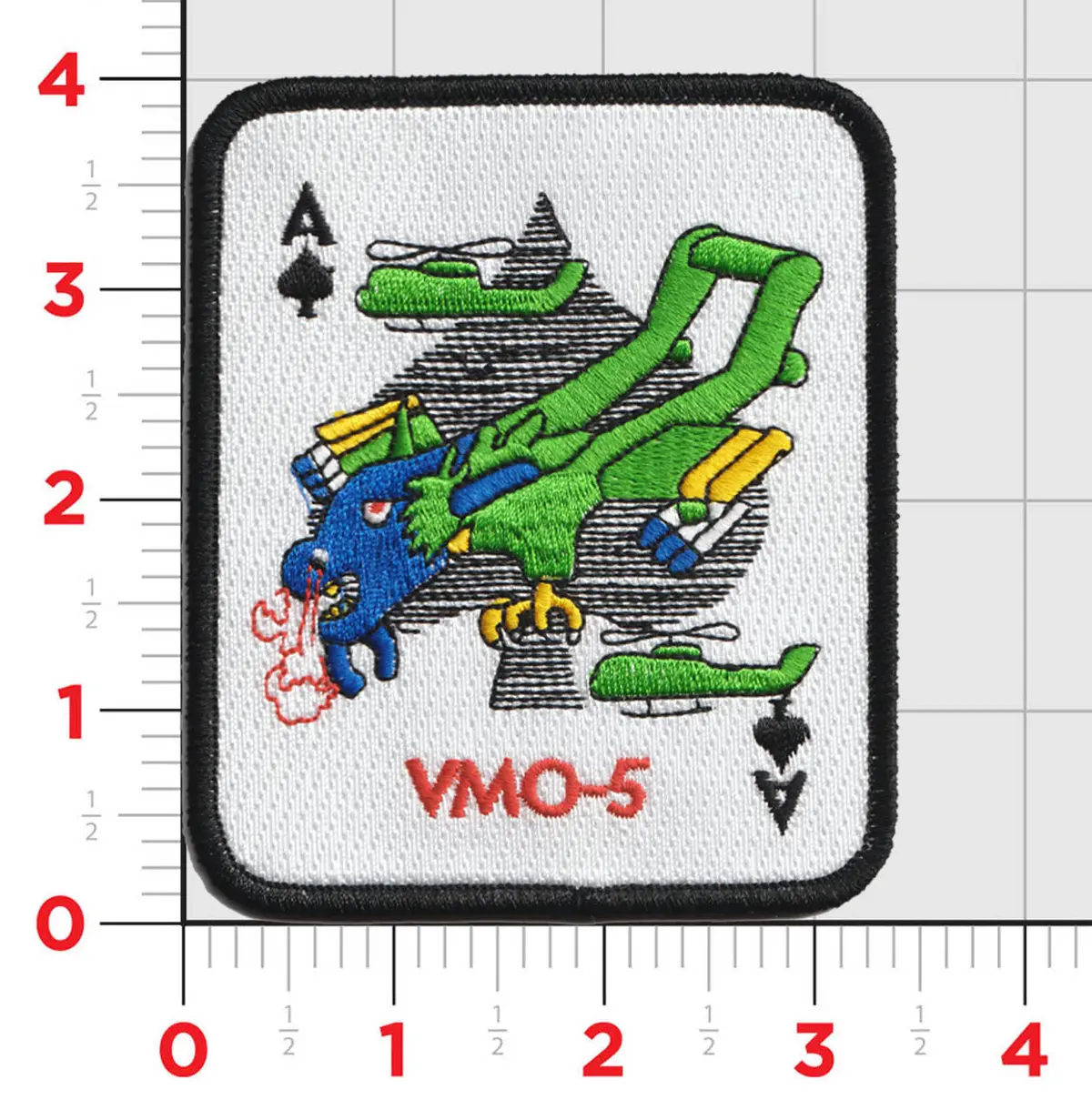 Officially Licensed Usmc Vmo-5 Patch 1