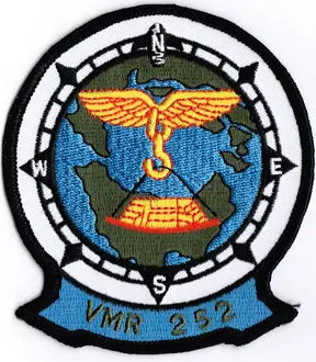Officially Licensed Usmc Vmr-252 Patch 1