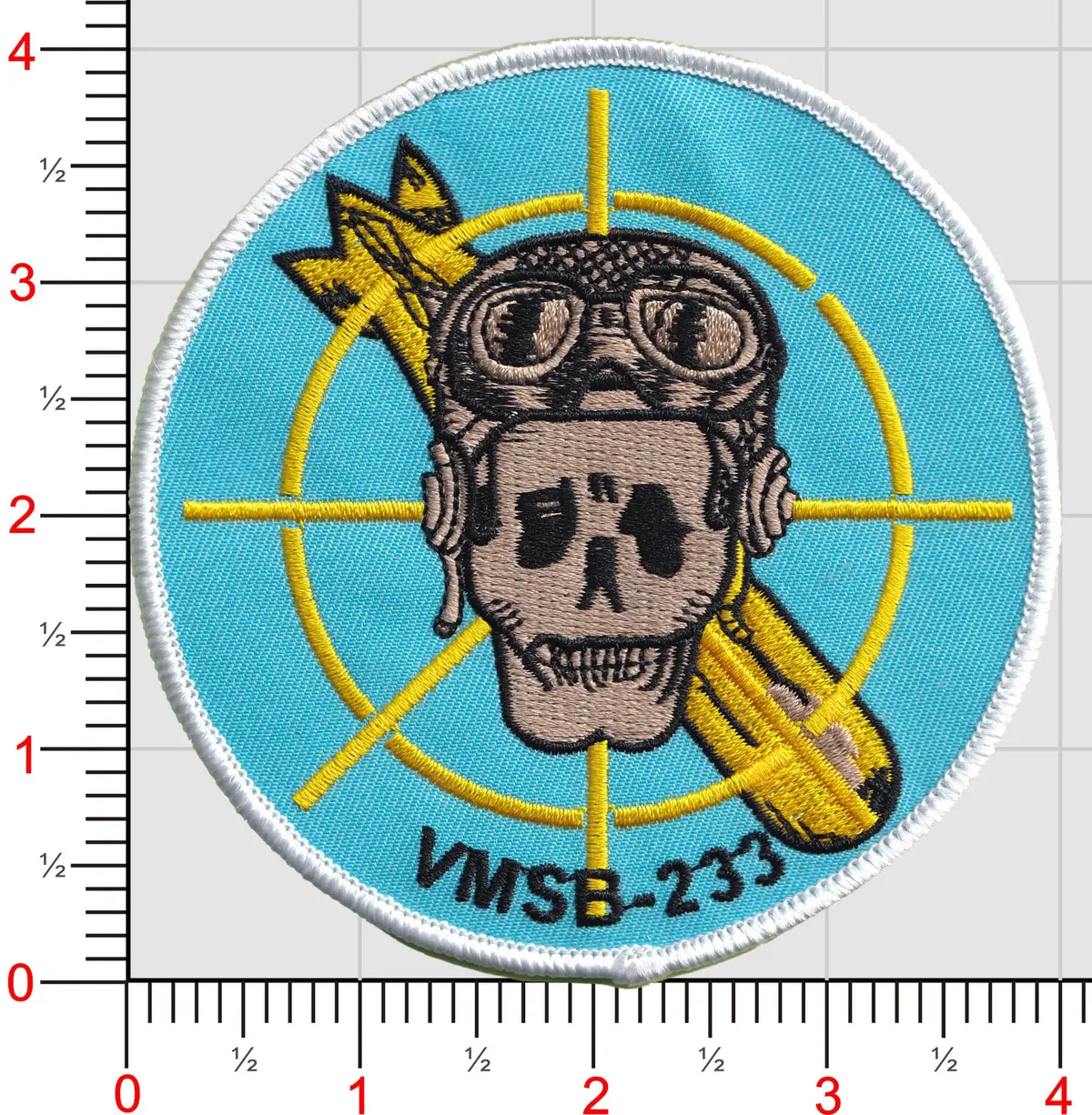 Officially Licensed Vmsb-233 Squadron Patch 1