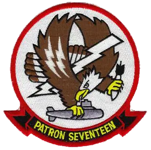 Officially Licensed Us Navy Vp-17 White Lightenings Patch 1