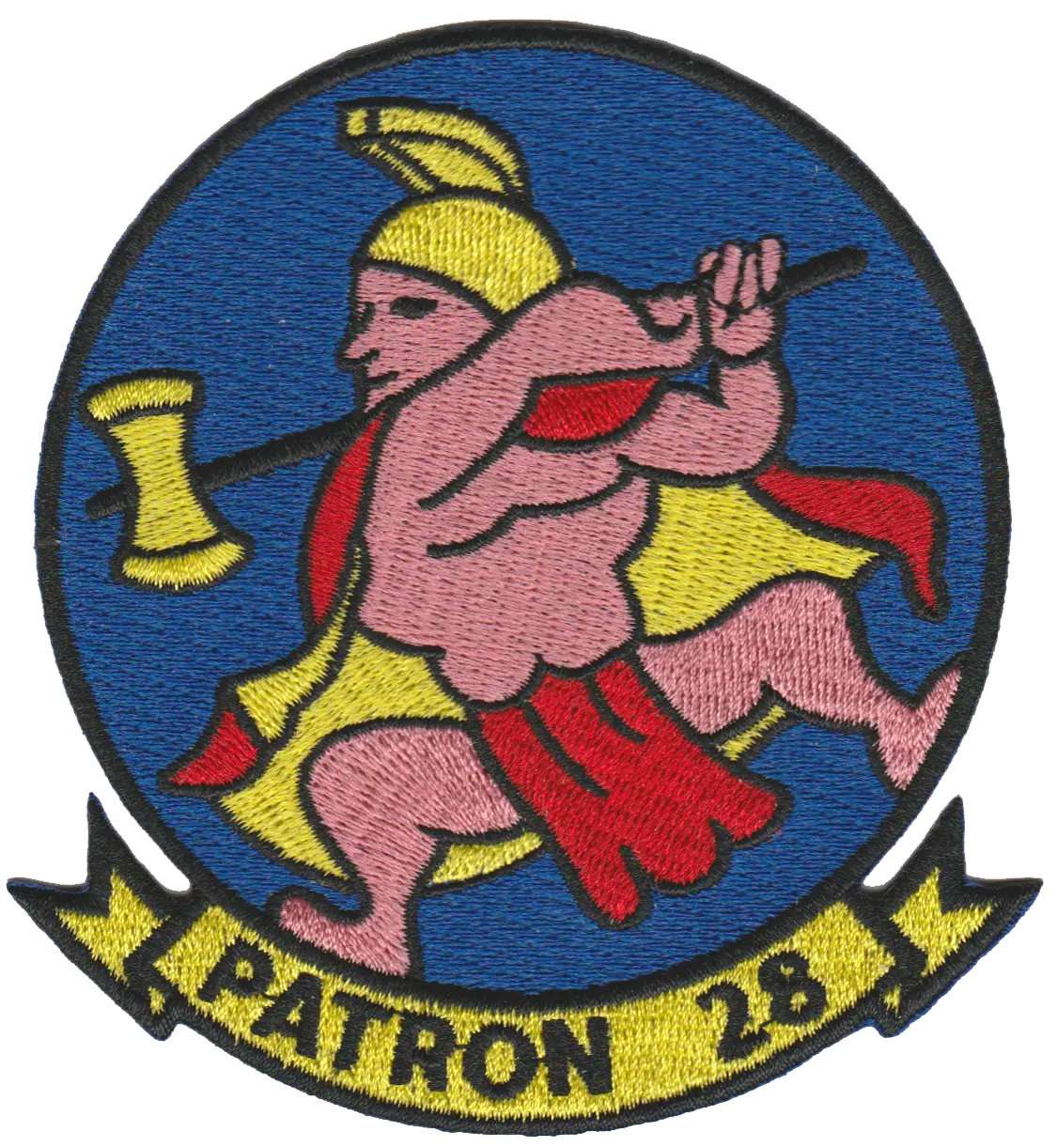 Officially Licensed Us Navy Vp-28 Hawaiian Warriors Patch 1