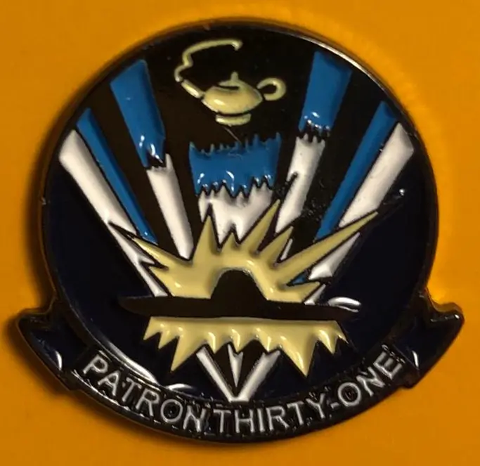 Vp-31 Black Lightning Pin 1