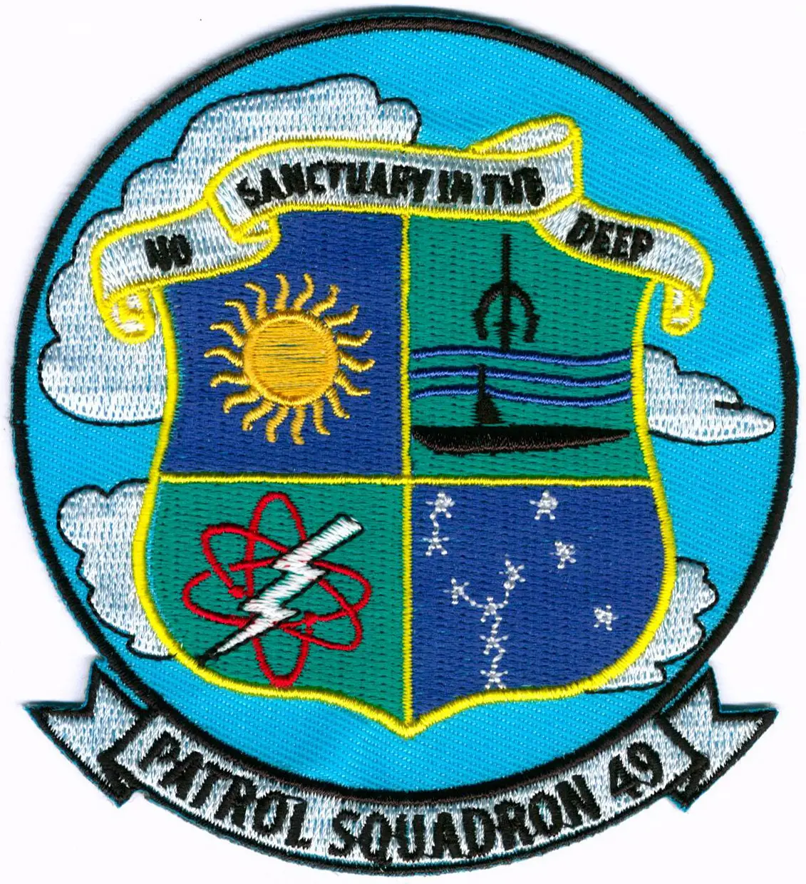 Officially Licensed Us Navy Vp-49 Original Patch 1