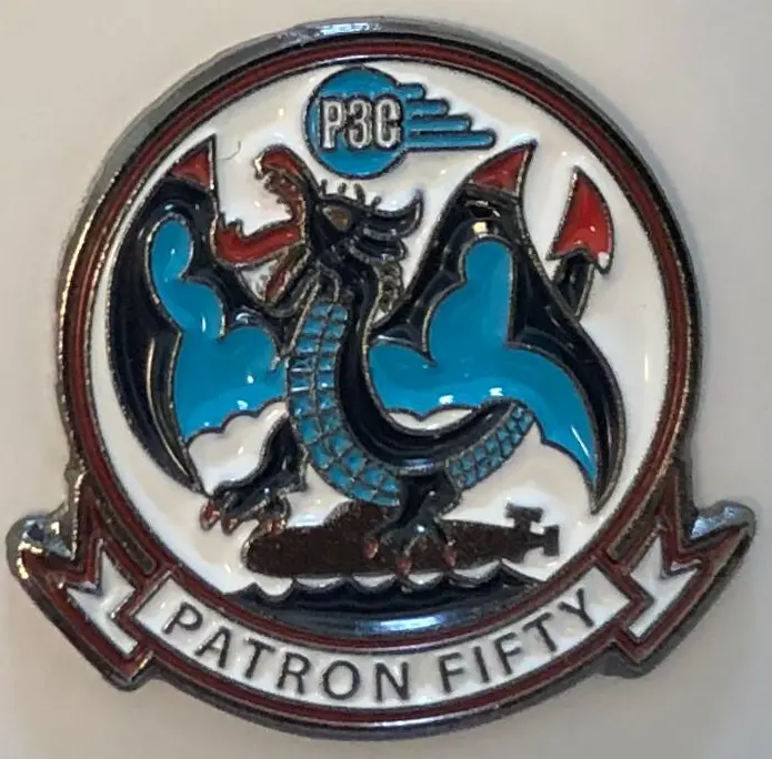 Vp-50 Blue Dragons Pin 1