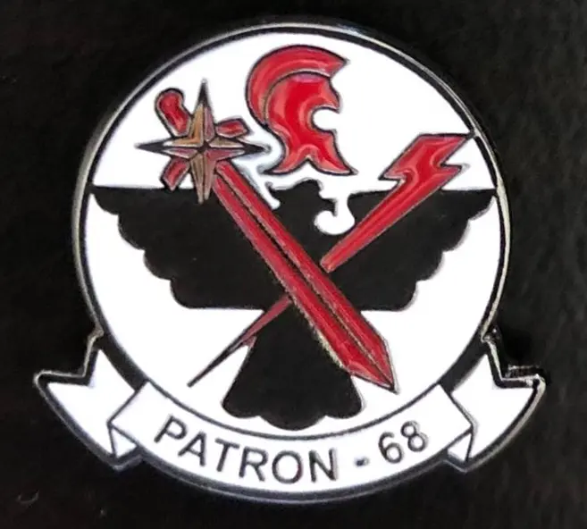 Vp-68 Black Hawks Pin 1