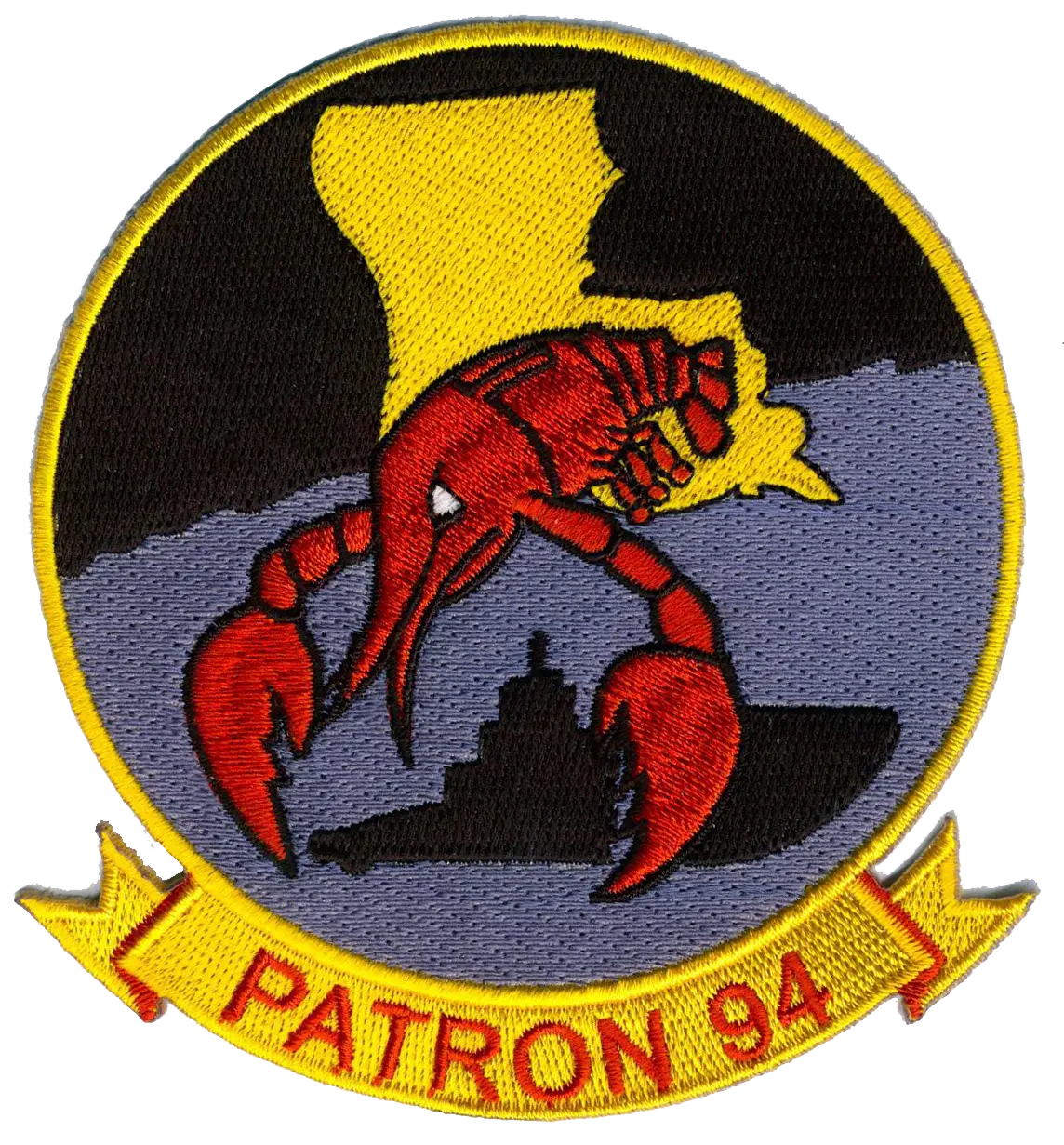 Officially Licensed Us Navy Vp-94 Crawfishers Patch 1
