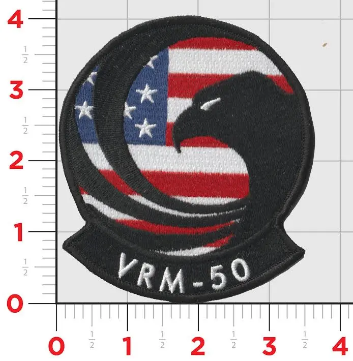 Vrm-50 Sunhawks Us Flag Patch 1