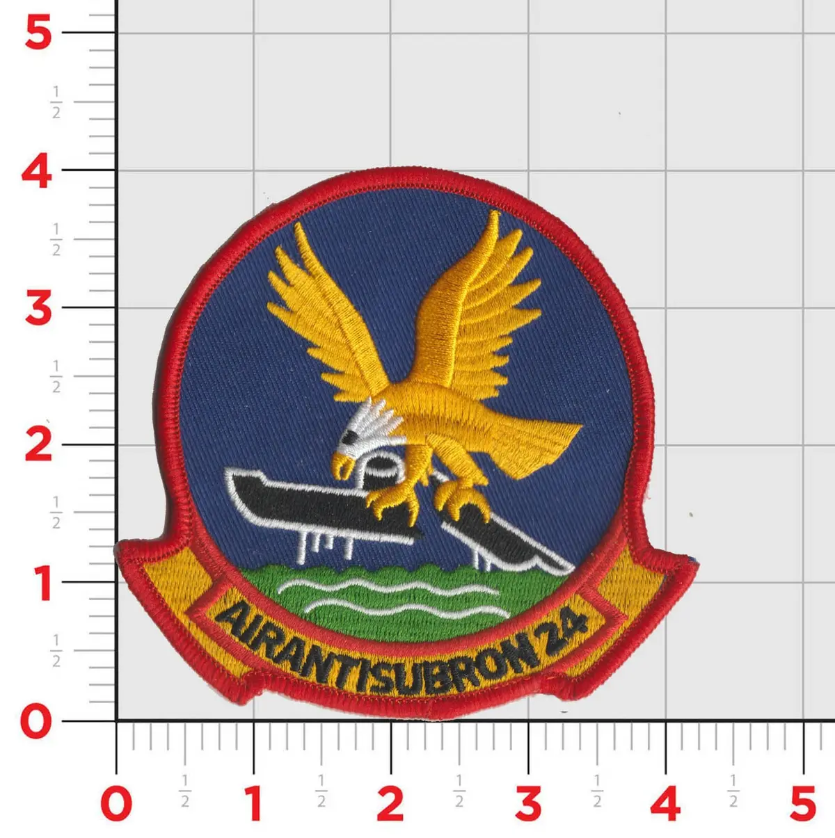 Officially Licensed Us Navy Vs-24 Duty Cats Patch 1