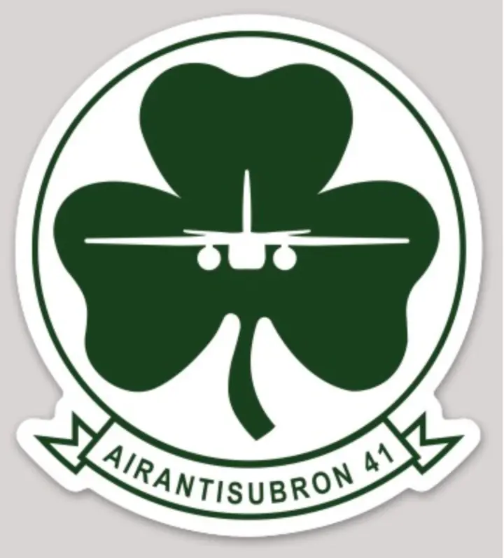 Officially Licensed Vs-41 Shamrocks Sticker 1