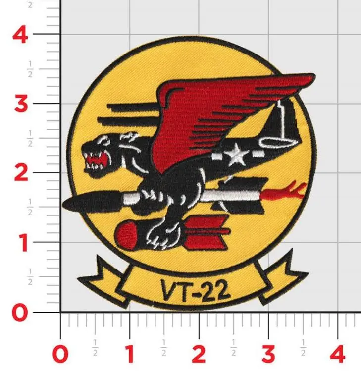 Officially Licensed Us Navy Vt-22 Cougar 1949 Patch 1