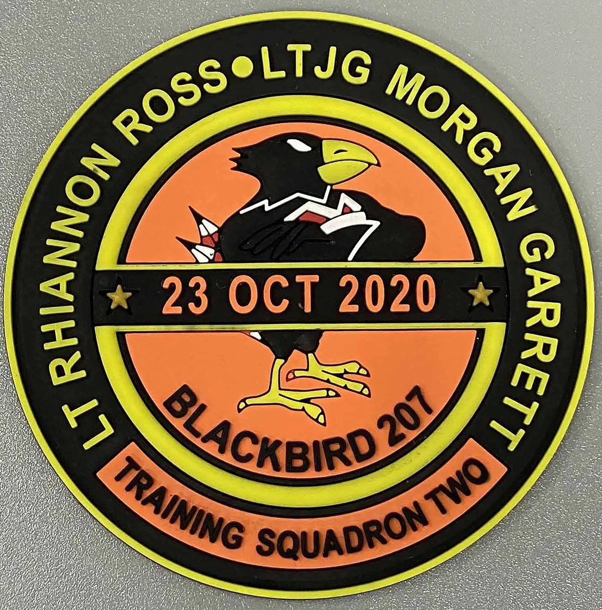 Vt-2 Rhiannon/Garrett Memorial Pvc Patch 1
