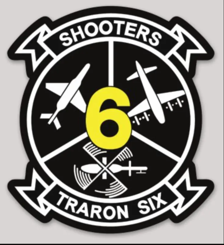 Officially Licensed Vt-6 Shooters Squadron Sticker 1