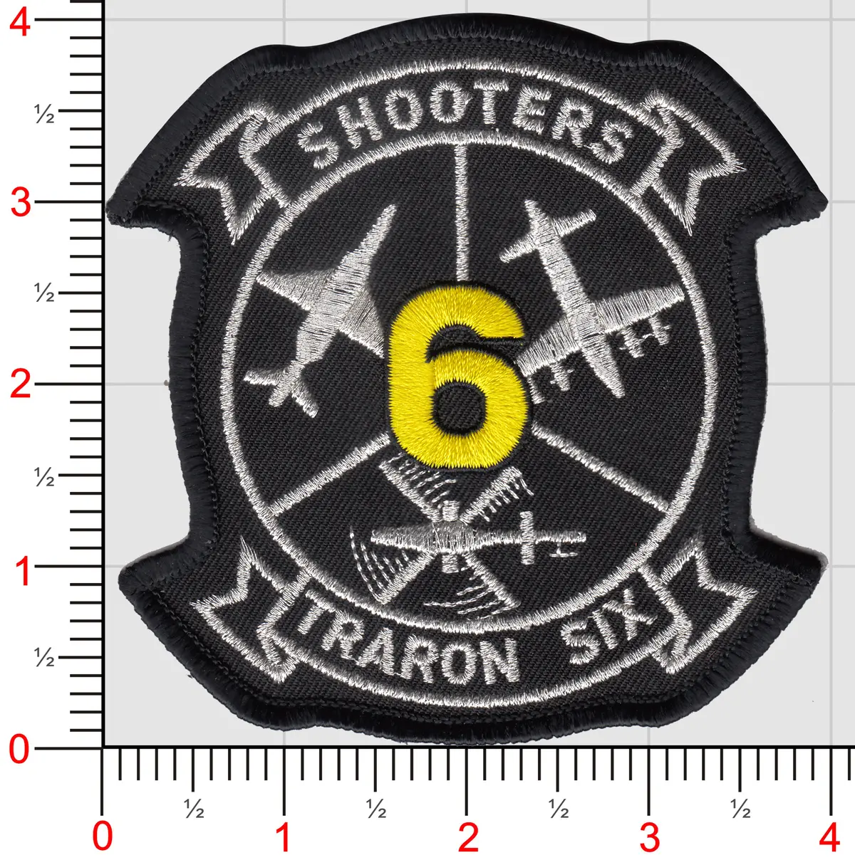 Officially Licensed Us Navy Vt-6 Shooters Squadron Patch 1