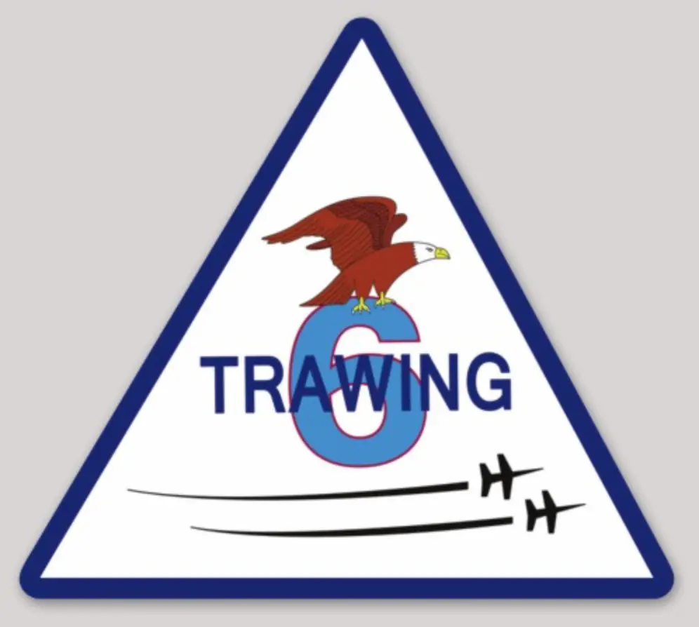 Officially Licensed Training Wing Trawing 6 Sticker 1
