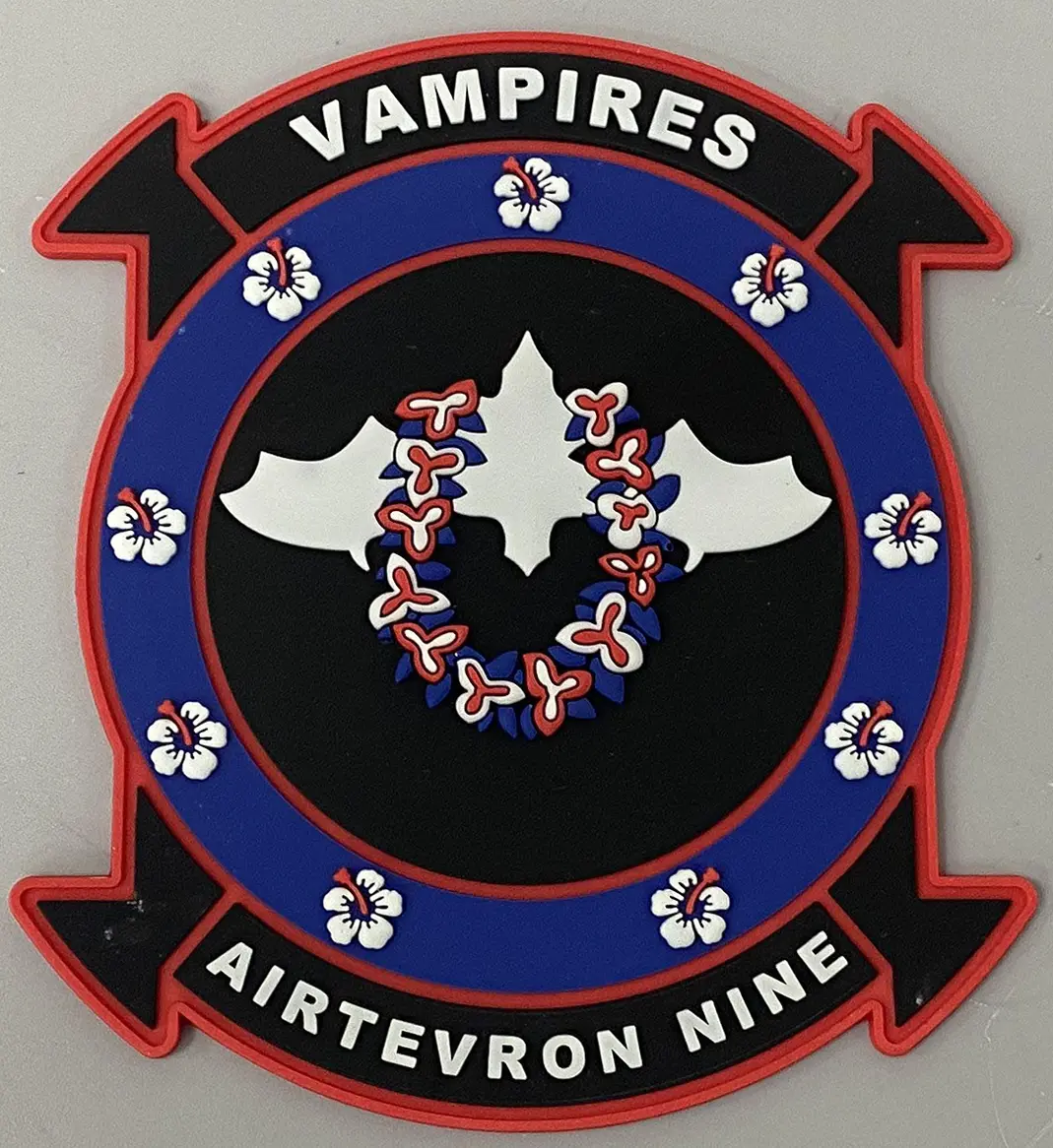 Vx-9 Vampires Party Pvc Glow Patch 1