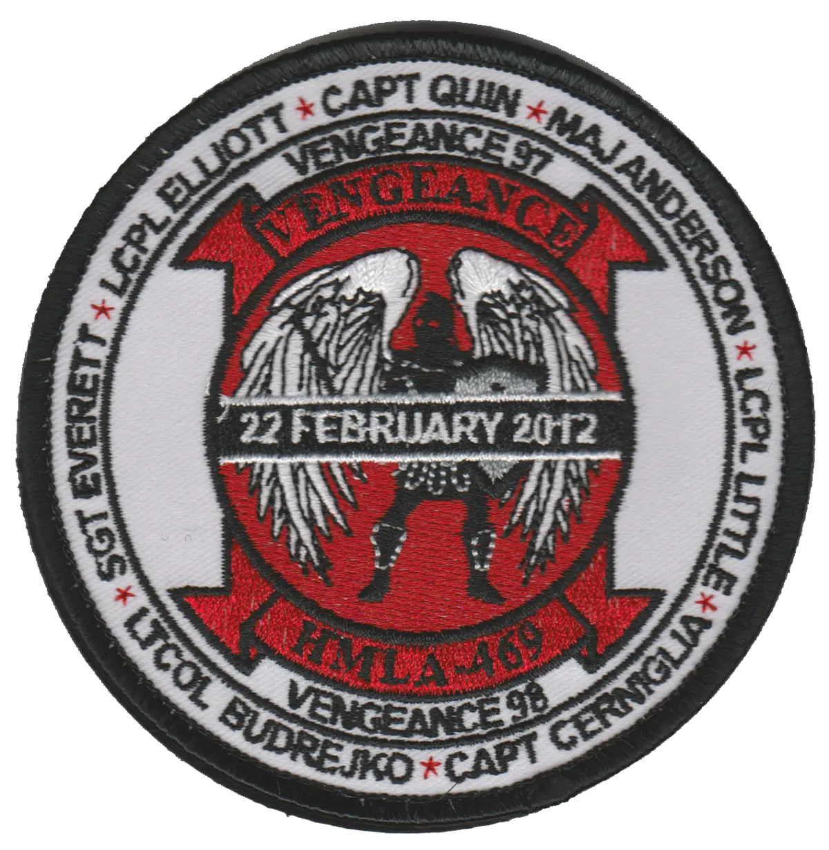 Hmla-469 Vengeance 97/98 Memorial Patch 1