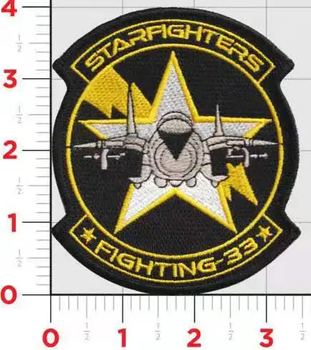 Officially Licensed Us Navy Vf-33 Starfighters Patch 1