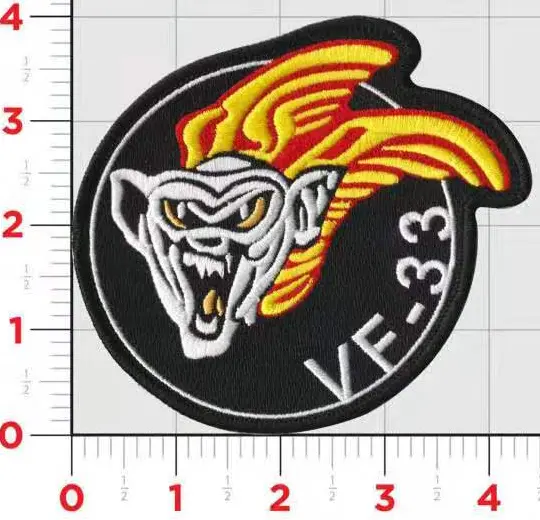Officially Licensed Us Navy Vf-33 Tarziers Patch 1