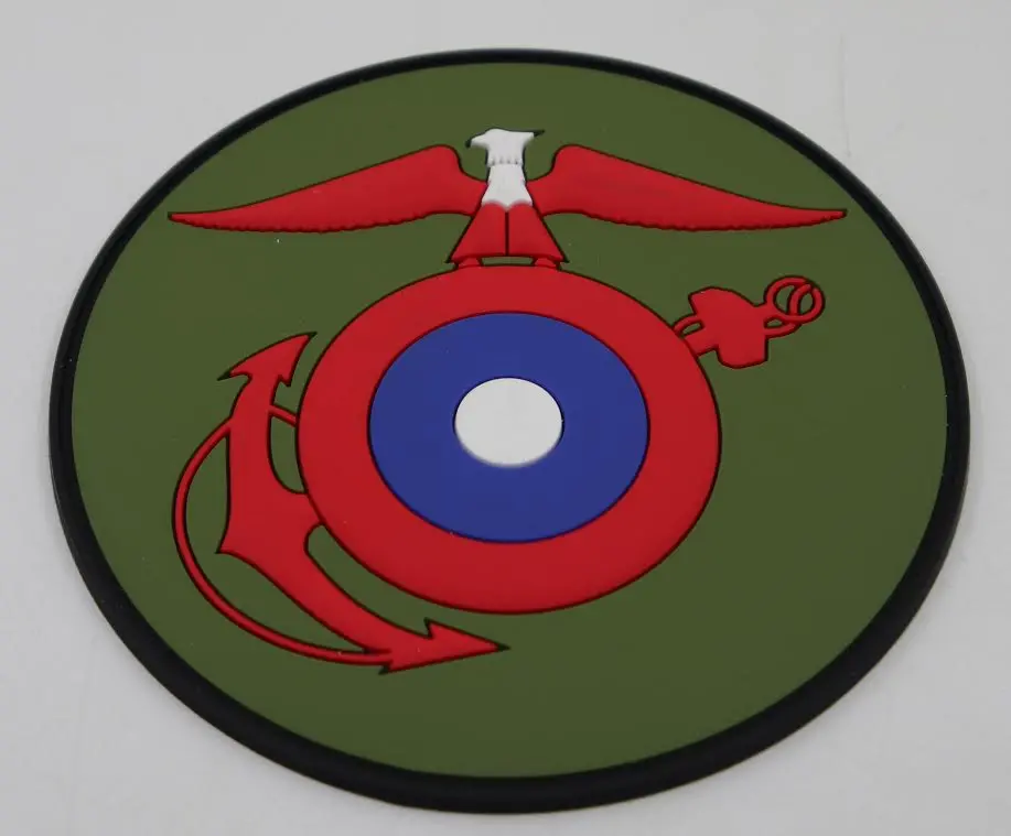 Officially Licensed Usmc Wwi Pvc Eagle Globe And Anchor Pvc Patch 1