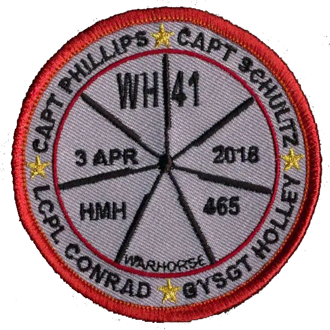 Warhorse 41 Memorial Patch 1