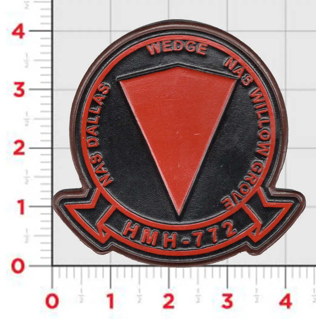 Officially Licensed Hmh-772 Wedge Leather Patch 1