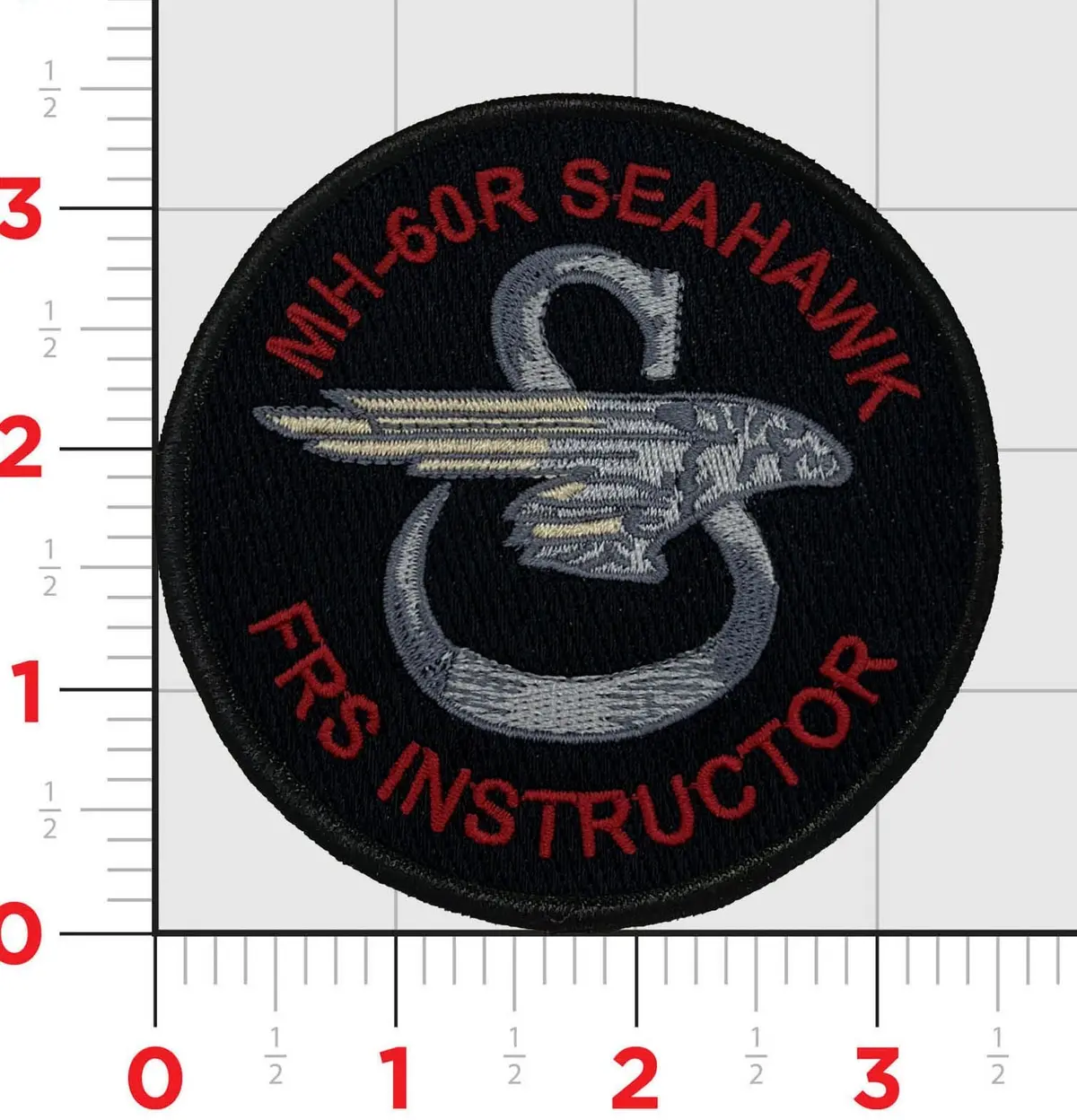 Official Hsm-40 Air Wolves Mh-60R Instructor Pilot Shoulder Patch 1