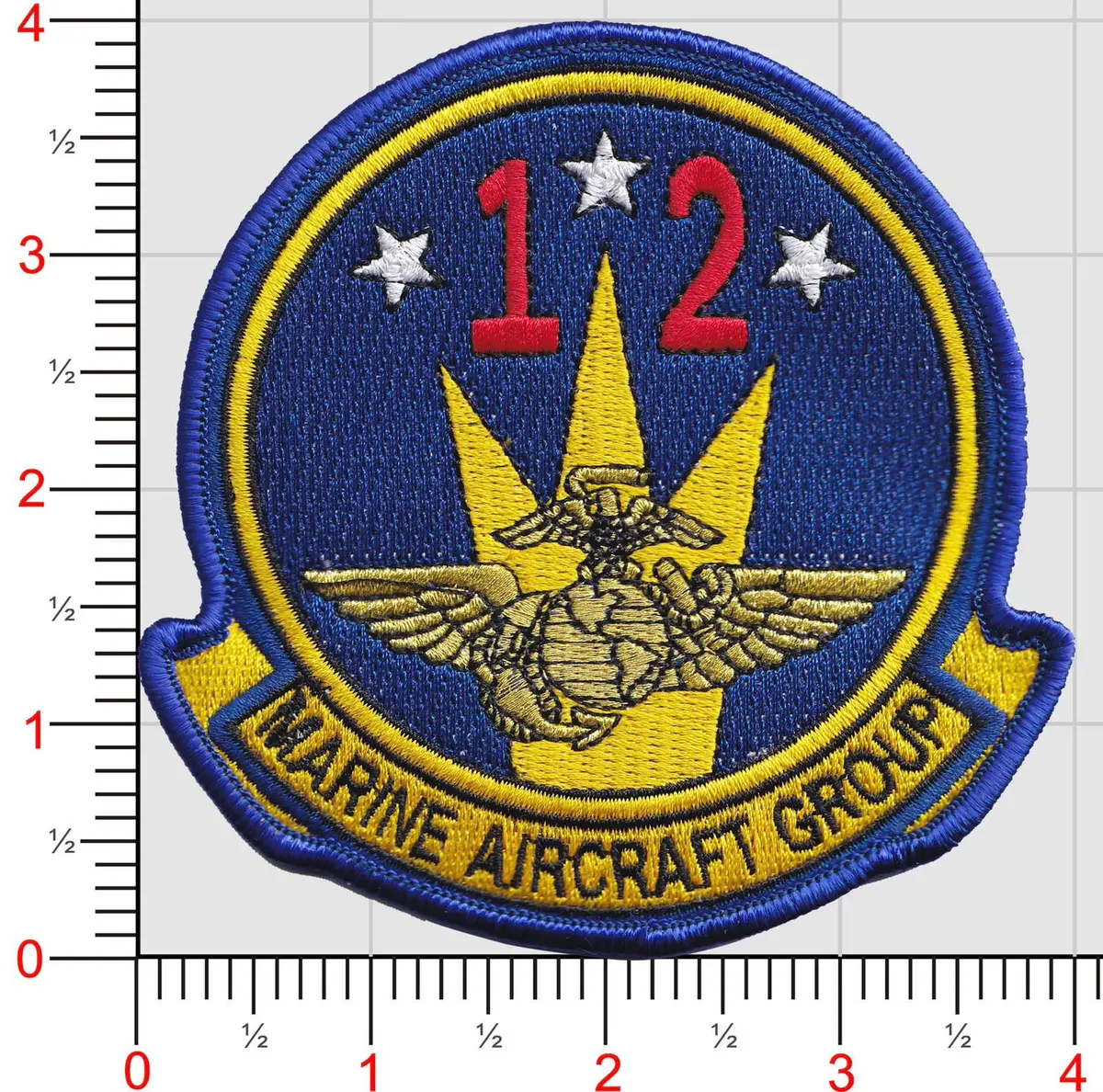 Officially Licensed Usmc Marine Air Group Mag-12 2025 Patch 1