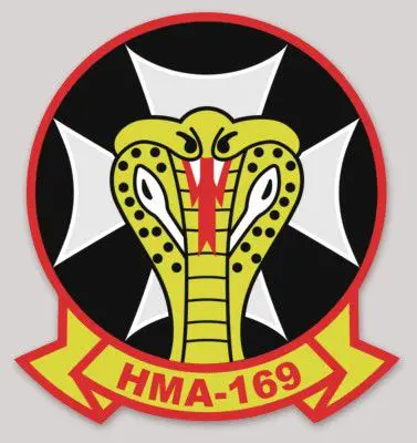 Officially Licensed Usmc Hma-169 Vipers Sticker 1